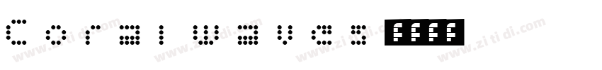 Coral waves字体转换